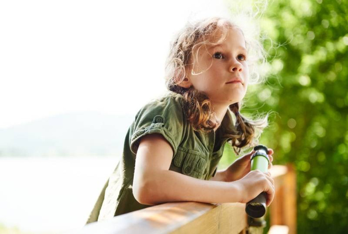Teleskopowa luneta dla dzieci Green&Go Haba Terra Kids