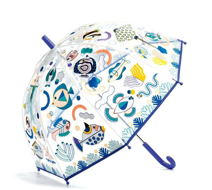 Magiczny parasol przeciwdeszczowy dla dzieci Rybki Djeco