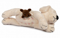 Pluszowy piesek mama z 2 szczeniakami Astrup