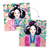 Zestaw kreatywny dla dzieci Biżuteria zabawa folią transferową Djeco