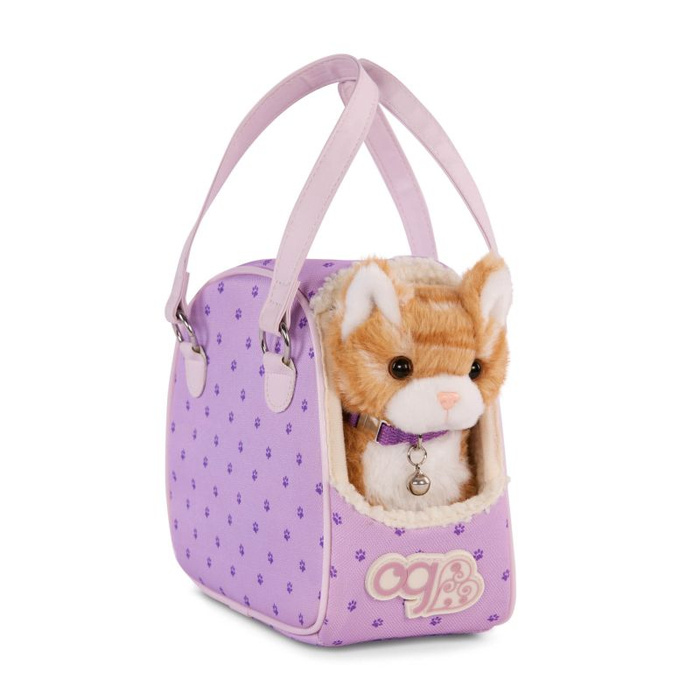 Prążkowany kotek w torebce Hop in Cat Carrier Our Generation