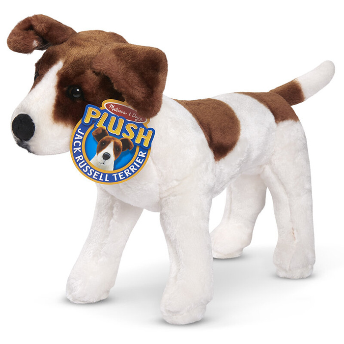 Przytulanka dla dzieci 50 cm Pies Jack Russell Terrier Melissa and Doug 