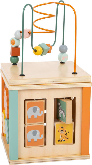 Drewniana kostka edukacyjna Safari Small Foot