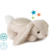 Cloud b® Twilight Buddies™ Bunny Lampka nocna z projekcją świetlną Króliczek dla niemowląt