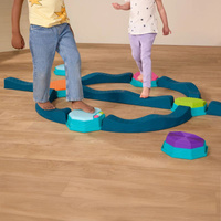 Modułowa ścieżka sensoryczna z dźwiękami 14 elementów Balance & Groove B.Toys