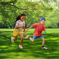 Gra zręcznościowa dla dzieci wyścig z jajkiem na łyżce B.Toys