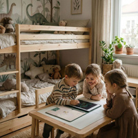 KidBook Tablet graficzny do rysowania dla dzieci Dino Kidinex