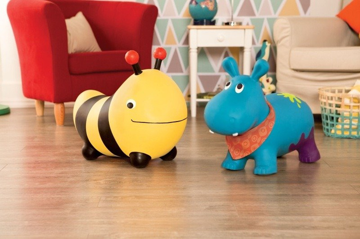 Dmuchany hipopotam do skakania Anton B.Toys