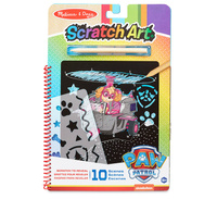 Książeczka ze zdrapywankami Psi Patrol Scratch Art Pad – Skye Melissa and Doug