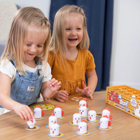 Gra memory ćwiczenie pamięci Kurnik Peek-A-Doodle Doo Fat Brain Toys