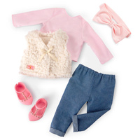 Lalka dla dzieci EMMIE 46cm mała elegantka Our Generation