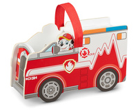 Ambulans drewniany pojazd ratunkowy z akcesoriami Psi Patrol Marshall's Melissa and Doug