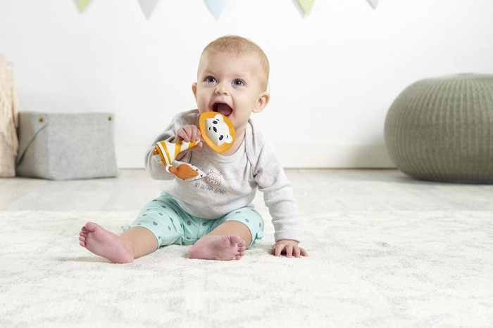 Tiny Love Grzechotka sensoryczna z gryzakiem Lew Leonardo