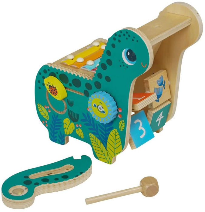 Zabawka muzyczna drewniany dinozaur Diego Manhattan Toy