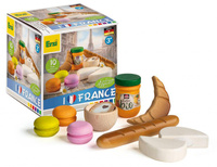 Zestaw do zabawy w gotowanie Francuski posiłek 10 elementów Erzi