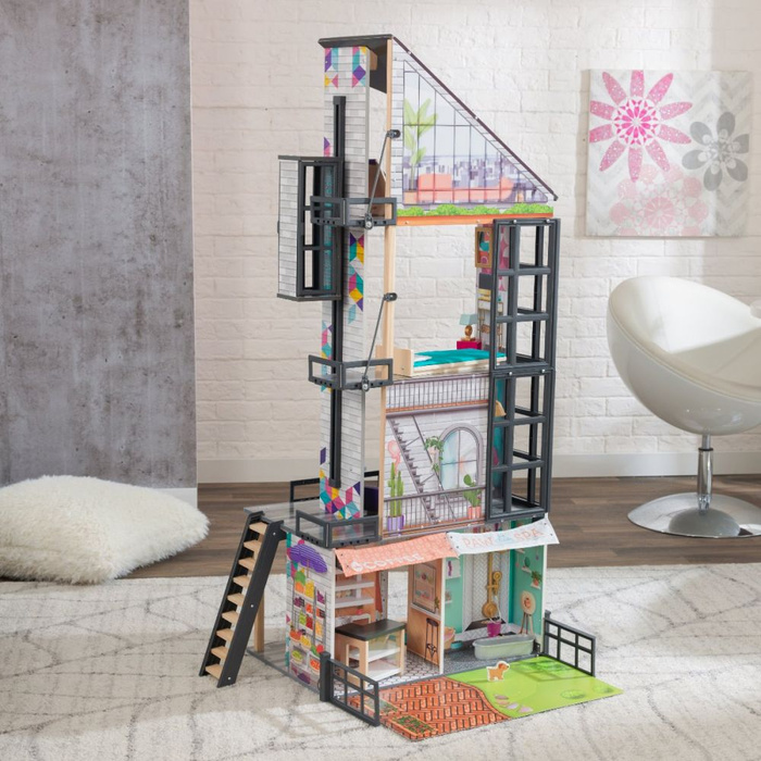 Domek dla lalek Drapacz Chmur Bianca City Life