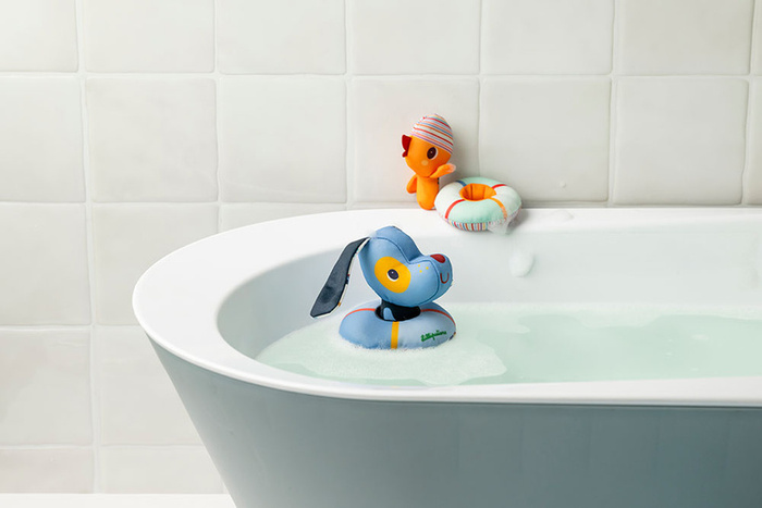 Lilliputiens Zestaw dwóch przytulanek do kąpieli Piesek Jules i Kaczorek Gaspard