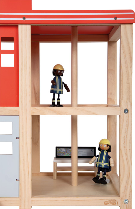 Remiza strażacka XXL z akcesoriami i dźwiękiem Small Foot