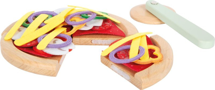 Pizza dla dzieci drewniany zestaw kuchenny Small Foot