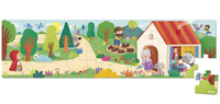 Wielkie puzzle XXL Czerwony kapturek Goula