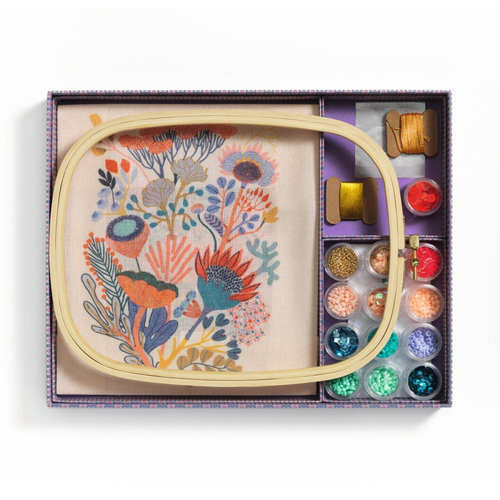 Zestaw artystyczny do haftu koralikowego dla dorosłych Djeco