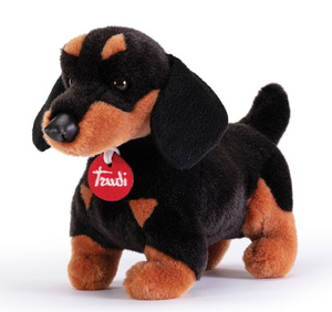 Pluszowy piesek Maskotka dla dzieci Jamnik Leo S Trudi