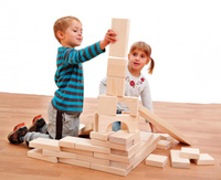 Klocki drewniane Maxi 41 elementów Erzi 