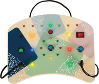 Tablica manipulacyjna Montessori z przełącznikami i światłem LED Small Foot 