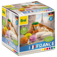 Zestaw do zabawy w gotowanie Francuski posiłek 10 elementów Erzi