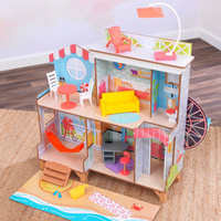 Dwustronny domek dla lalek diabelski młyn Fun Beach House KidKraft 