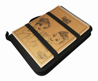 Teczka z akcesoriami plastycznymi i szkicownikiem Buki