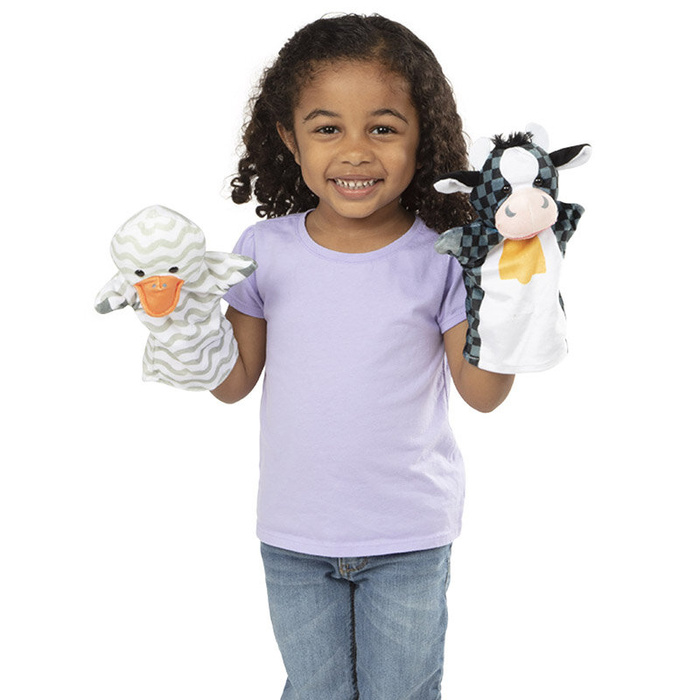 Zestaw pacynek na rękę Zwierzątka z farmy Melissa and Doug
