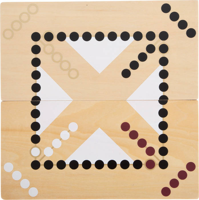 Zestaw gier Ludo Węże i drabiny Gold Edition Small Foot