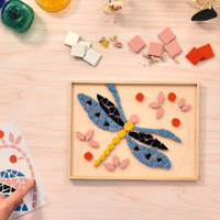 Djeco Zestaw artystyczny z akcesoriami dla dorosłych AGA Atelier 72 Mozaika