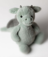 Smok Miętowo-Szary 31 cm Jellycat pluszaki dla dzieci