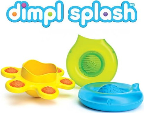 Zabawki do kąpieli Bąbelki Dimpl Splash Fat Brain Toys