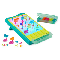 Podświetlany tor kulkowy i tablica artystyczna 2w1 Light-Up Marble Drop B.Toys