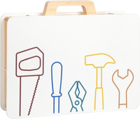 Skrzynka narzędziowa drewniany warsztat dla dzieci Small Foot