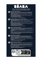 Bezprzewodowy laktator elektryczny muszlowy Hands-Free 180 ml Night Blue Beaba