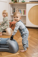 Scootandride My First jeździk pchacz dla dzieci 3w1 6 m+ Steel niebieski