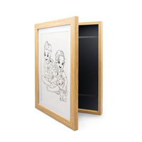 Ramka na obrazki dziecka otwierana 50 rysunków Buki