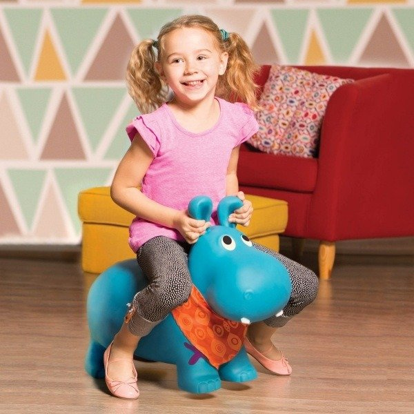 Dmuchany hipopotam do skakania Anton B.Toys