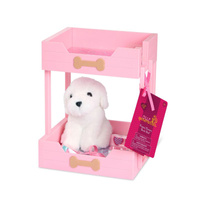 Łóżko piętrowe z pieskiem i akcesoriami różowe Puppy Dreams Bunk Bed Our Generation