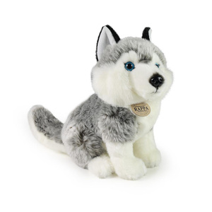 Rappa ekologiczny Pies Husky 30 cm pluszowy Przyjaciel dziecka