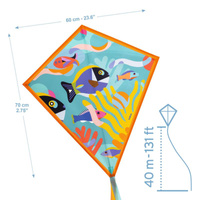 Kolorowy latawiec dla dzieci ocean Djeco