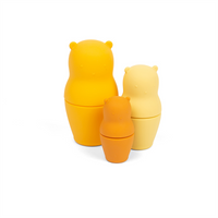 Zabawka interaktywna dla niemowlaka Niedźwiedzie w gnieździe Bigjigs Toys