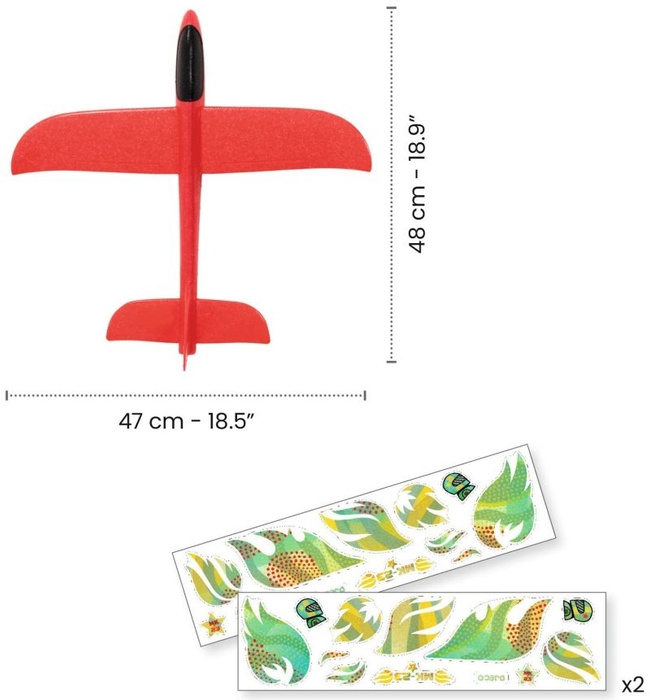 Ognisty szybowiec Djeco