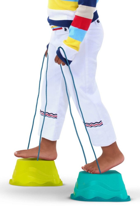 Sensoryczne szczudła kubeczkowe chodaki dla dzieci B.Toys