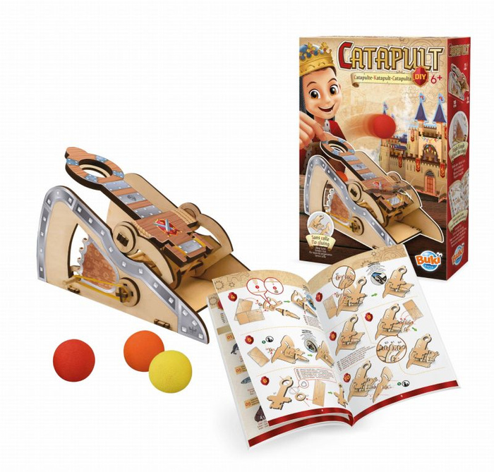 Zestaw kreatywny dla dzieci Średniowieczna katapulta Buki