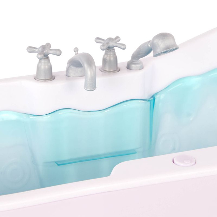 Wanna dla lalki z akcesoriami i odgłosami kąpielowymi Bubbly Bathtime Our Generation